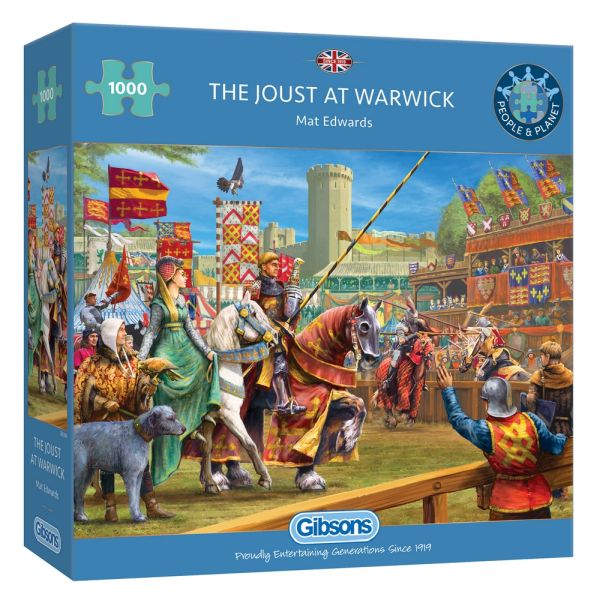 The Joust at Warwick 1000 Pieces